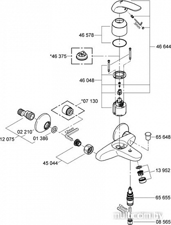 Смеситель Grohe Euroeco 32743000