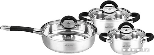Набор кастрюль Mercury MC-7010