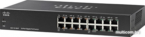 Коммутатор Cisco SG110-16HP