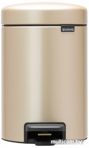 Brabantia Pedal Bin NewIcon 3 л (шампань)