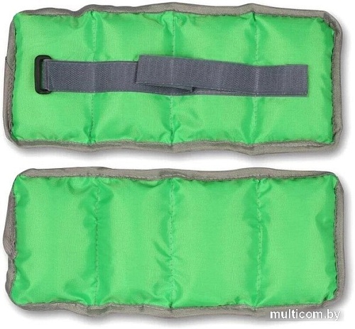 Комплект утяжелителей Indigo Классика SM-148 (2x0.7 кг, салатовый)