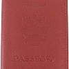 Обложка для паспорта Poshete 604-117LG-LBB (красный)