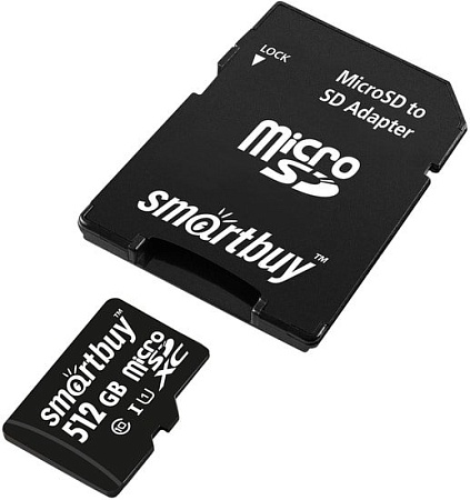 Карта памяти Calviano microSDXC SB512GBSDCL10-01 512GB (с адаптером)
