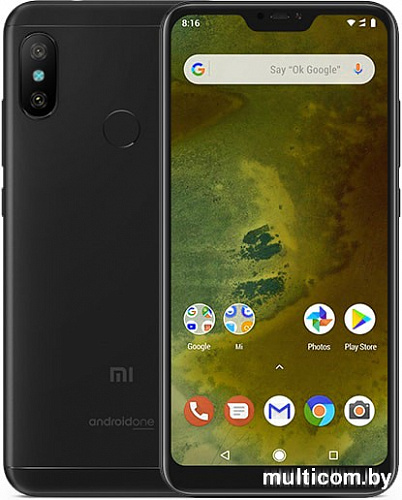 Смартфон Xiaomi Mi A2 Lite 3GB/32GB (черный)