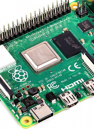 Одноплатный компьютер Raspberry Pi 4 4GB