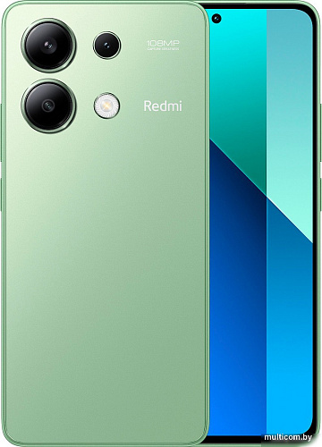 Смартфон Xiaomi Redmi Note 13 8GB/256GB без NFC международная версия (мятно-зеленый)