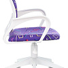 Компьютерное кресло Бюрократ Burokids 1W 1920838 (фиолетовый Sticks 08/пластик белый)