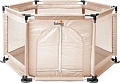 Игровой манеж Solmax&Kids ZV97982 (бежевый)