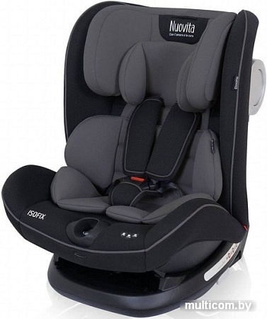 Детское автокресло Nuovita Maczione N123i-2 (темно-серый)