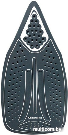 Утюг Аксинья КС-3001 (черный/фиолетовый)