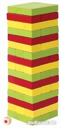 Настольная игра Золотая сказка Цветная башня 662295