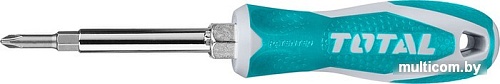 Набор отвертка с битами Total THT2506076 (4 предмета)