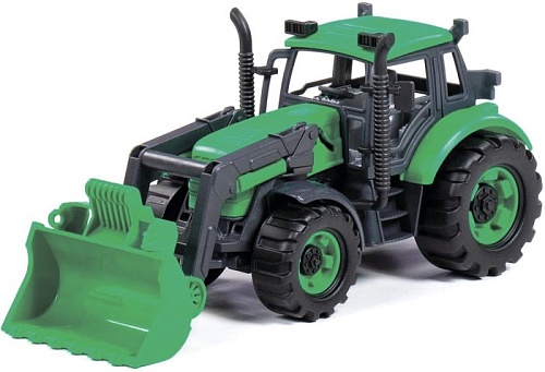Погрузчик Полесье Прогресс 94629 (зеленый)