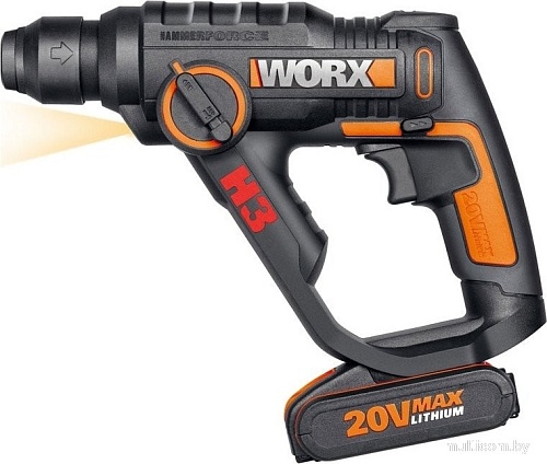 Перфоратор Worx WX390.9 (без АКБ)
