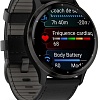 Умные часы Garmin Venu 3 (черный, с кожаным ремешком)