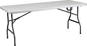 Стол Седия складной пластиковый 180 (белый)