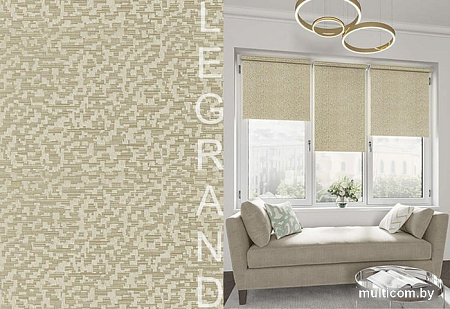Рулонные шторы Legrand Мозаика 120x175 (песочный)
