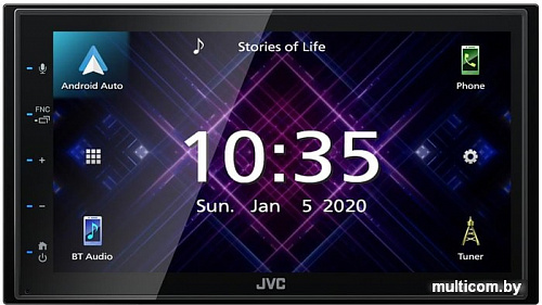 USB-магнитола JVC KW-M560BT