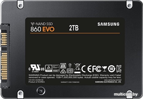 SSD Samsung 860 Evo 2TB MZ-76E2T0