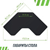 Геймерский стол VMM Game Jetx Dark Black SF-1BBK