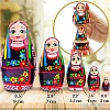 Развивающая игра Брестская Матрешка В украинской вышиванке (набор 5 шт)