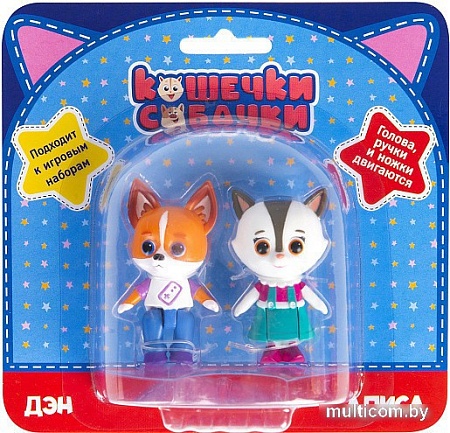 Набор фигурок Кошечки-Собачки Дэн и Алиса 39223