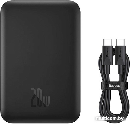 Внешний аккумулятор Baseus Magnetic Wireless PPCX020003 6000mAh (голубой)