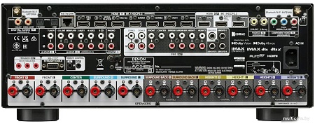 AV усилитель Denon AVC-X4800H (черный)