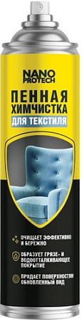 Автохимия и автокосметика для салона Nanoprotech Пенная химчистка для текстиля 500 мл NPXS0035