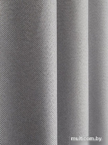 Комплект штор Soft Lines Рогожка димаут 2226-27 2x2.6 м (серый, 2 шт)