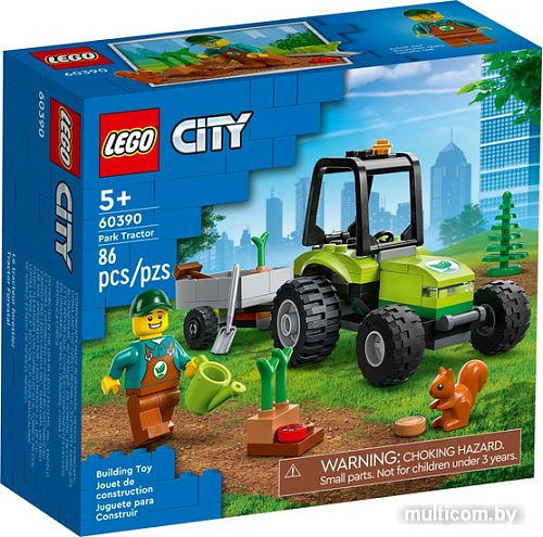 Конструктор LEGO City 60390 Парковый трактор