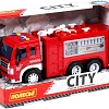 Игрушечный транспорт Полесье Сити автомобиль-пожарный инерционный 86396 (красный)