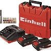 Дрель-шуруповерт Einhell TE-CD 18/40 Li 4513910 (с 2-мя АКБ, кейс)