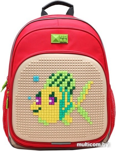Рюкзак 4ALL Kids RK61-04N (красный/бежевый)