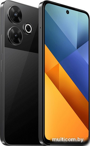 Смартфон POCO M6 6GB/128GB с NFC международная версия (черный)