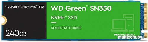 SSD WD Green SN350 240GB WDS240G2G0C