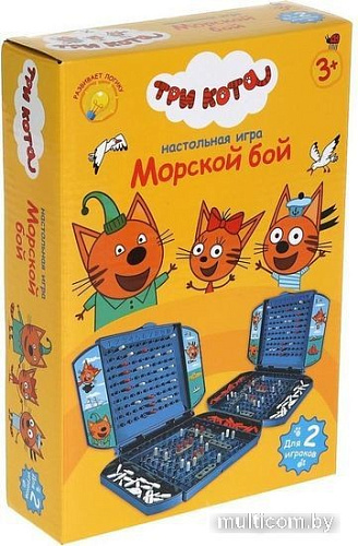 Настольная игра Играем вместе Ми-ми-мишки Морской бой B1926203-R2