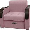 Кресло Сириус Лидер-1 НПБ 105x110 (Eva 14 велюр темно-розовый)