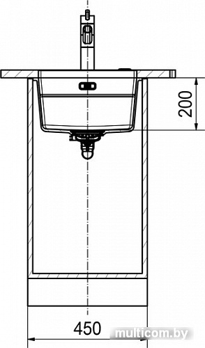 Кухонная мойка Franke Kubus 2 KNG 110-37 125.0512.447 (графит)