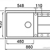 Кухонная мойка Elleci Unico 410 Aluminium M79