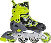 Роликовые коньки Tech Team Zoom (р-р 30-33, зеленый)