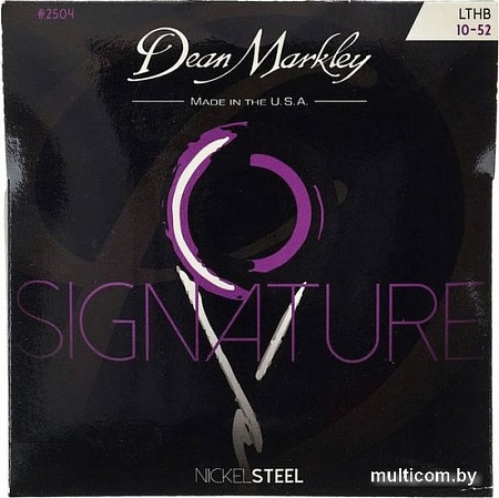 Струны для гитары Dean Markley DM2504 (10-52)