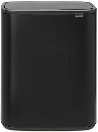 Brabantia Bo Touch Bin 60 л (черный матовый)