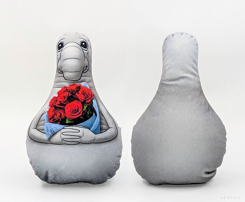 Декоративная подушка Leader Toys Ждун с цветами МТ11065