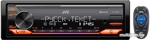 USB-магнитола JVC KD-X375BT