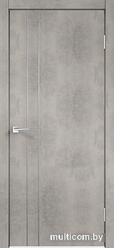 Межкомнатная дверь Velldoris Techno М2 90x200 (муар светло-серый)
