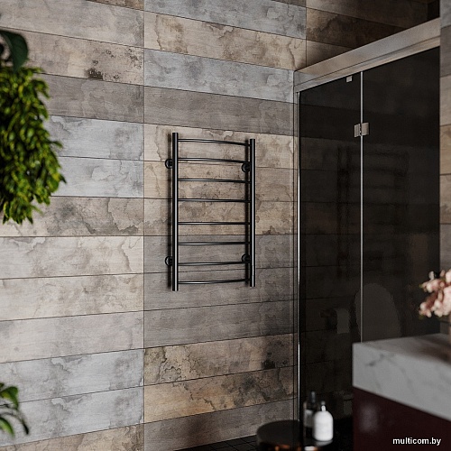 Полотенцесушитель Roxen Santi BK-109AW-8T 11030-5385B (черный)