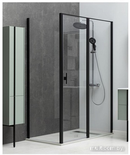 Душевой уголок Allen Brau Priority 100x100 304223 (черный браш)