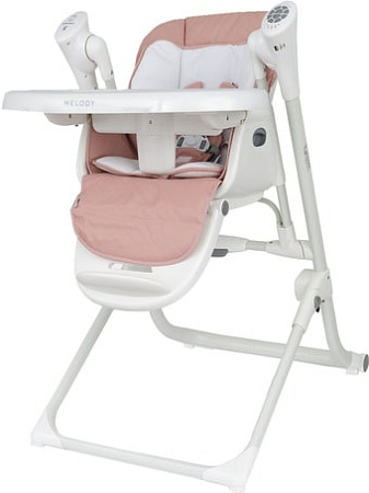 Высокий стульчик Rant Melody RS201 (cloud pink)