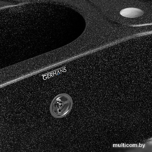Кухонная мойка Gerhans E02 (черный)